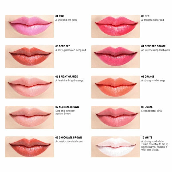 MustaeV 10 Shade Lip Pro Palette 3 MustaeV 10 Shade Lip Pro Palette