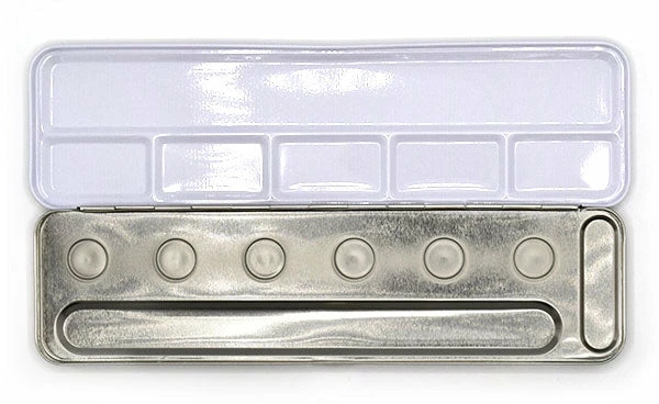 Ben Nye Refillable Metal Palette Box 4 Ben Nye Refillable Metal Palette Box