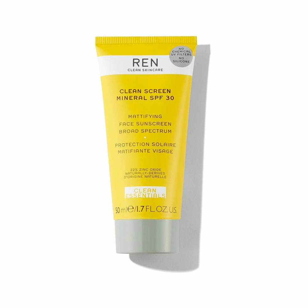 Ren Clean Skincare Clean Screen Mattifying Face Sunscreen SPF 30 1 Ren Clean Skincare Clean Screen Mattifying Face Sunscreen SPF 30
