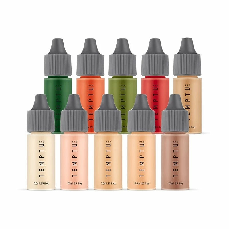 Face Temptu Dura Liquid Starter Set - Skin Light 1 Face Temptu Dura Liquid Starter Set - Skin Light