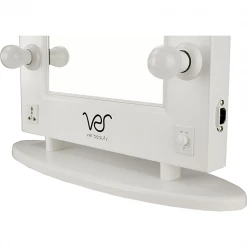 Kits & Tools Just Case Ver Beauty LED Light Vanity Mirror W/Dimmer (VMR4512-PPWH White)